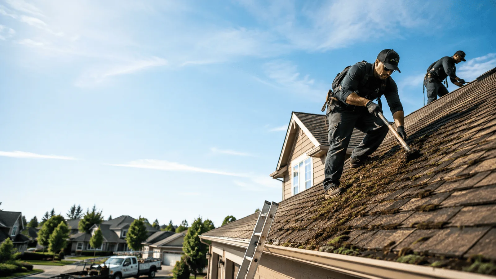 Roof Moss Removal in Sodus, MI near me
